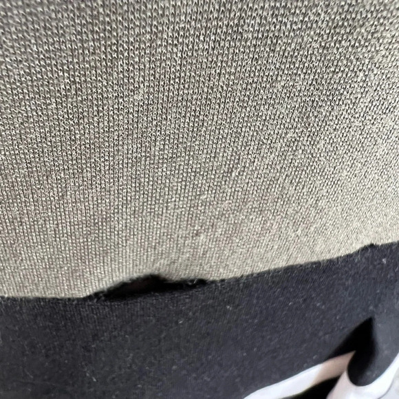 3.1 Phillip Lim Striped Peplum Top Size 6Colorblock Short Sleeve - Picture 3 of 10